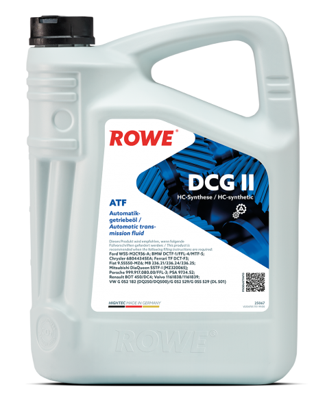 HIGHTEC ATF DCG II Getriebeöl Rowe_Artikelbild_diehalle3.0_dershop3.0_5Liter